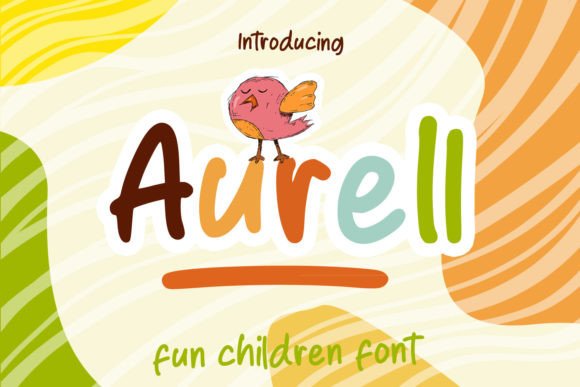 Aurell: A Playful Display Font That Stands Out in Fast-Scrolling Feeds