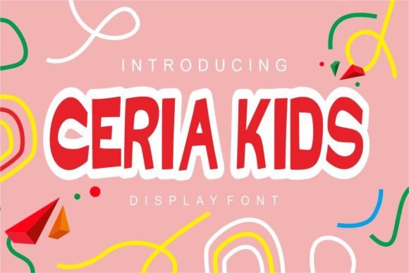 Ceria Kids: A Playful Display Font for Scroll-Stopping Kid-First Campaigns