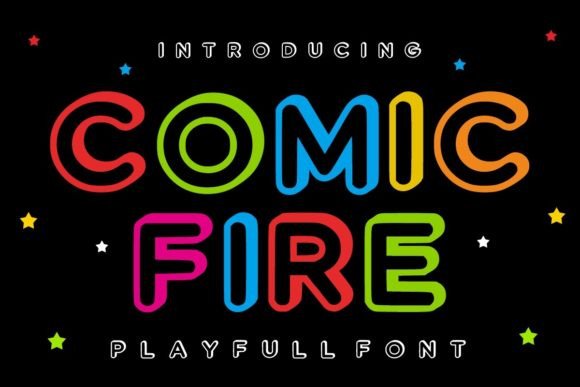 Comic Fire: A Display Font That Ignites Campaign Energy