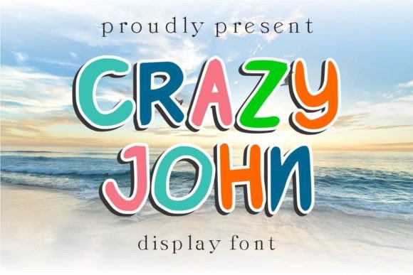 Crazy John: A Playful Display Font That Delivers Joy Online