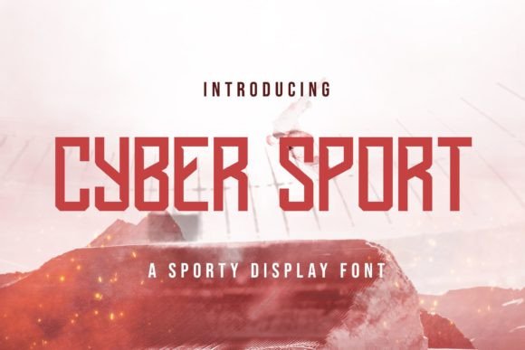 Cyber Sport: A Sporty Display Font That Actually Works