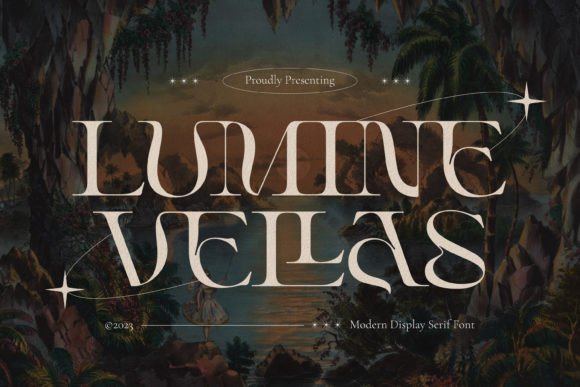 Lumine Vellas: A Modern Serif Font That Elevates Digital Branding