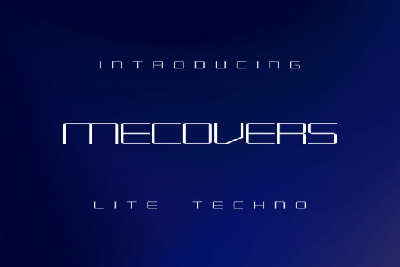 Macovers: A Techno-Lite Display Font for Thoughtful Editorial Moments