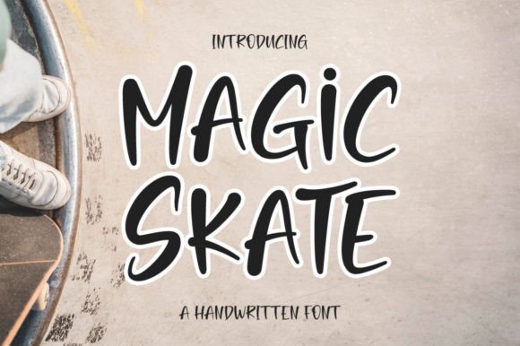 Magic Skate: A Handwritten Font That Feels Like Real Design
