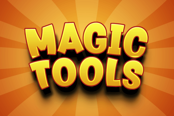 Magic Tools: A Playful Display Font That Lifts Your Brand