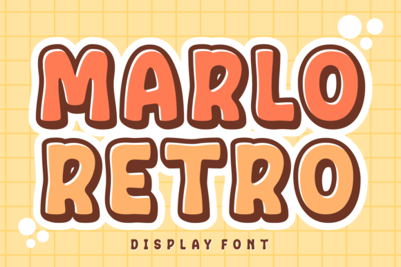 Marlo Retro: A Playful Serif Font That Makes Your Brand Feel Instantly Memorable