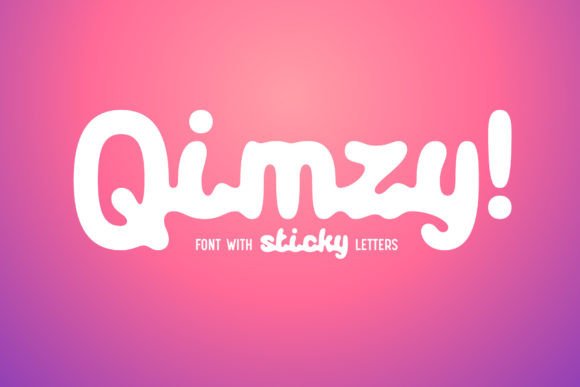 Qimzy: A Bold, Smooth Display Typeface for Editorial Impact