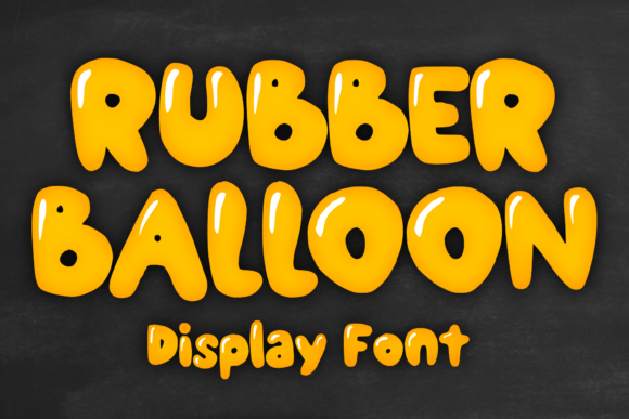 Rubber Balloon: A Playful Display Font That Lifts Digital Layouts