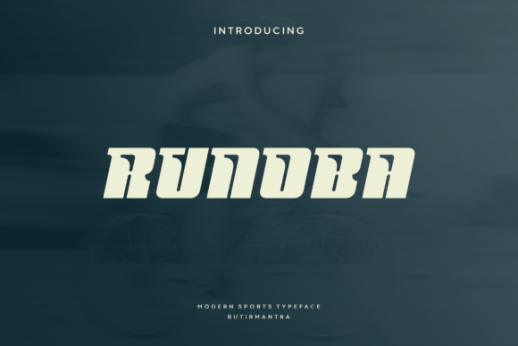 Runoba: A Display Font That Moves With Your Words
