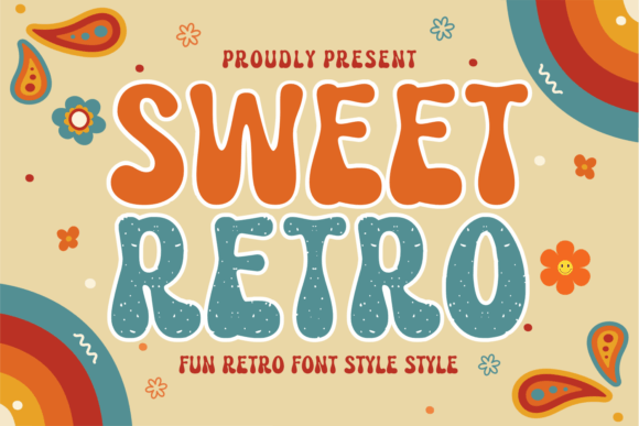 Sweet Retro: A Playful Display Font for Editorial Charm