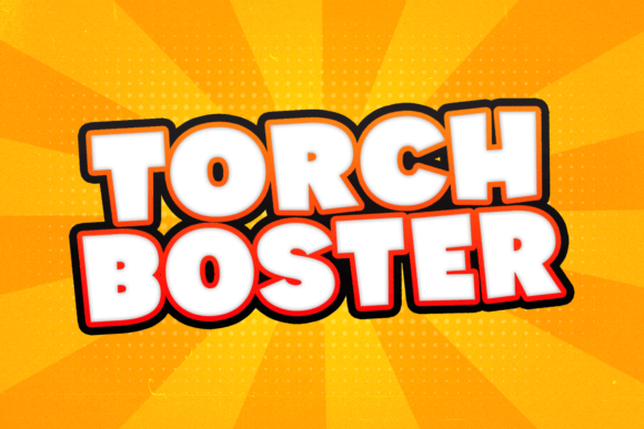 Torch Boster: A Bold Display Font for Impactful Web Design