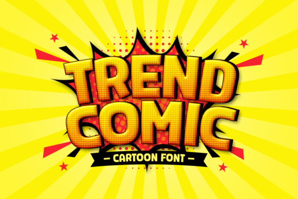 Trend Comic: A Bold, Playful Display Font