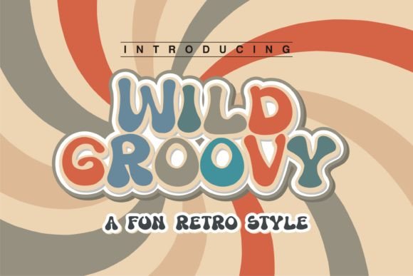Wild Groovy: A Playful Display Font That Feels Like a Creative Spark